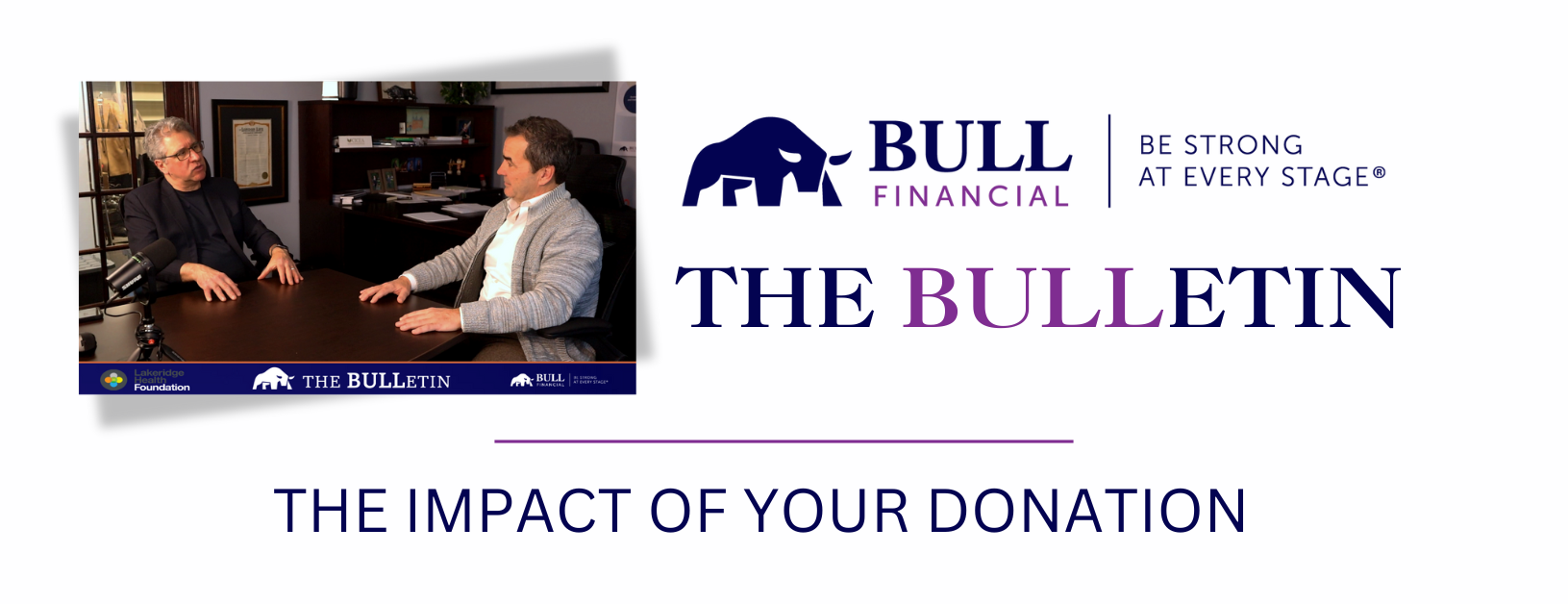 The Impact of your Donation